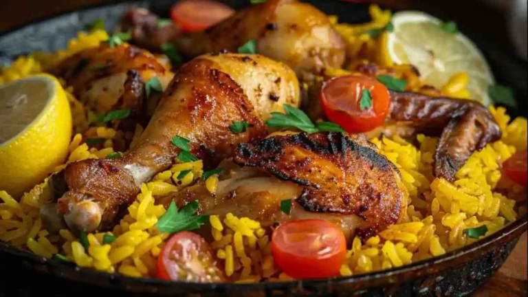 chicken and yellow rice recipe