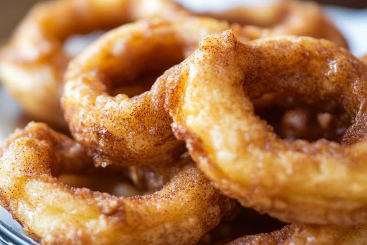 The Best Crispy Cinnamon Apple Rings (That My Kids Beg For Every Weekend!)