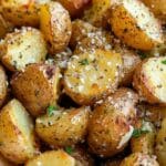 Easter Roasted Garlic Parmesan Potatoes