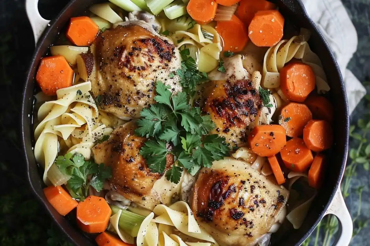 The Ultimate Chicken Noodle Soup (That My Kids Beg for Every Cold Day!)