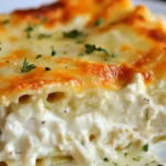 Creamy White Chicken Lasagna