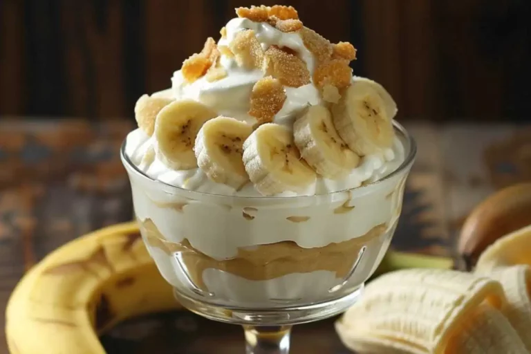 no-bake banana pudding