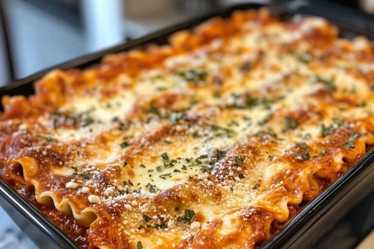 easy lasagna recipe