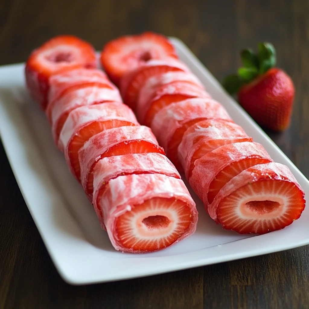 Strawberry Roll-Ups