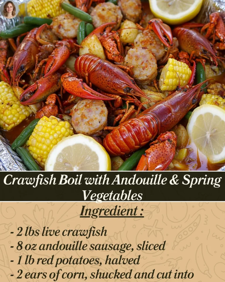 Featured image for Crawfish Boil with Andouille & Spring Vegetables