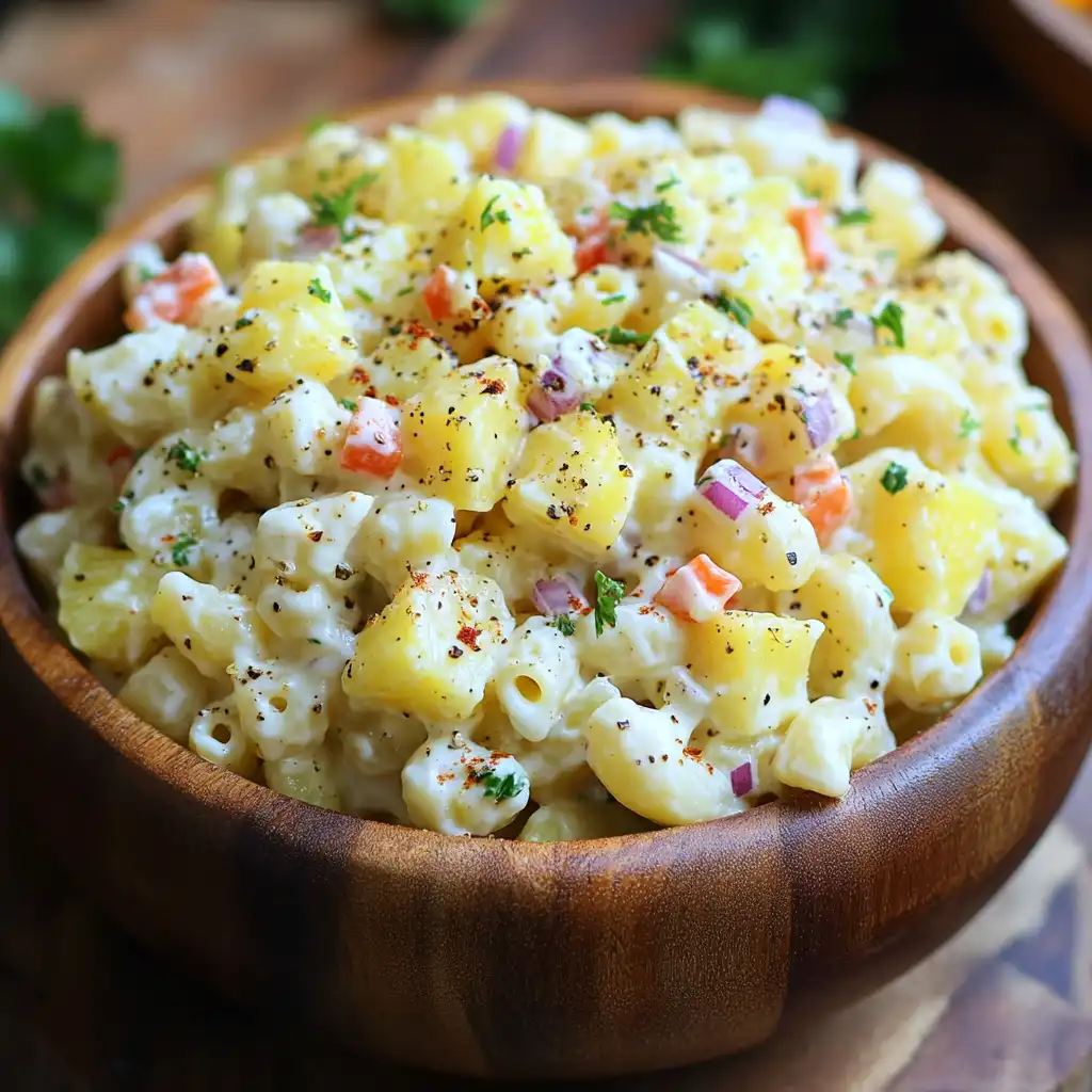 The Perfect Hawaiian Macaroni Potato Salad (That Brings the Islands to Your Plate!)