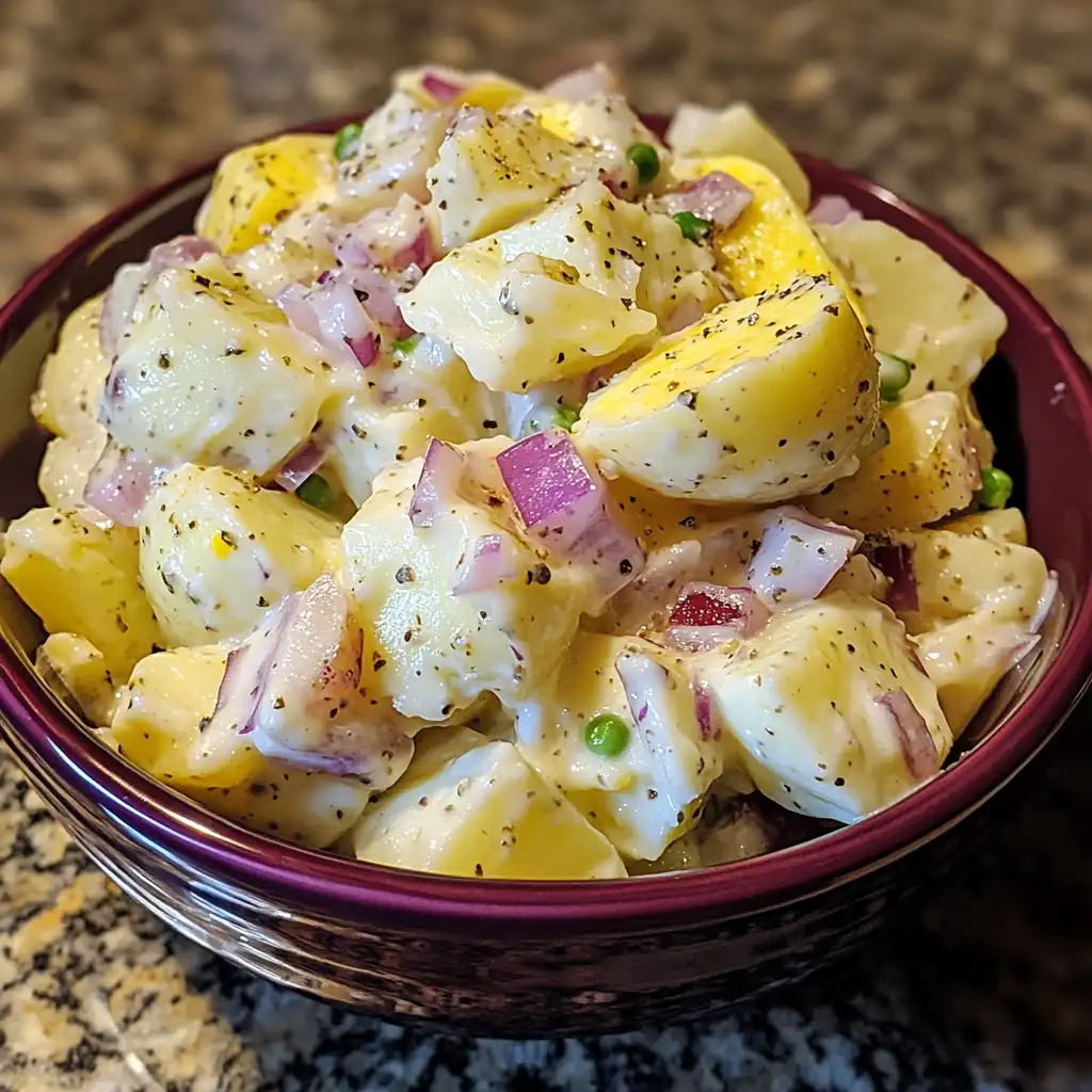 The Perfect Amish-Style Potato Salad (That Makes Every Potluck Legendary!)