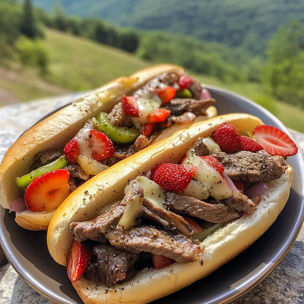 Featured image for Strawberries Cheesesteak