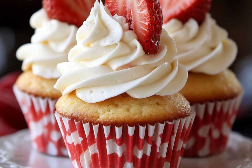 Strawberry Shortcake Cupcakes Recipe