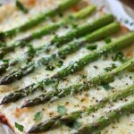 Asparagus with Parmesan Flatbread