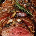 Rosemary-Garlic Leg of Lamb with Red Wine Jus Recipe