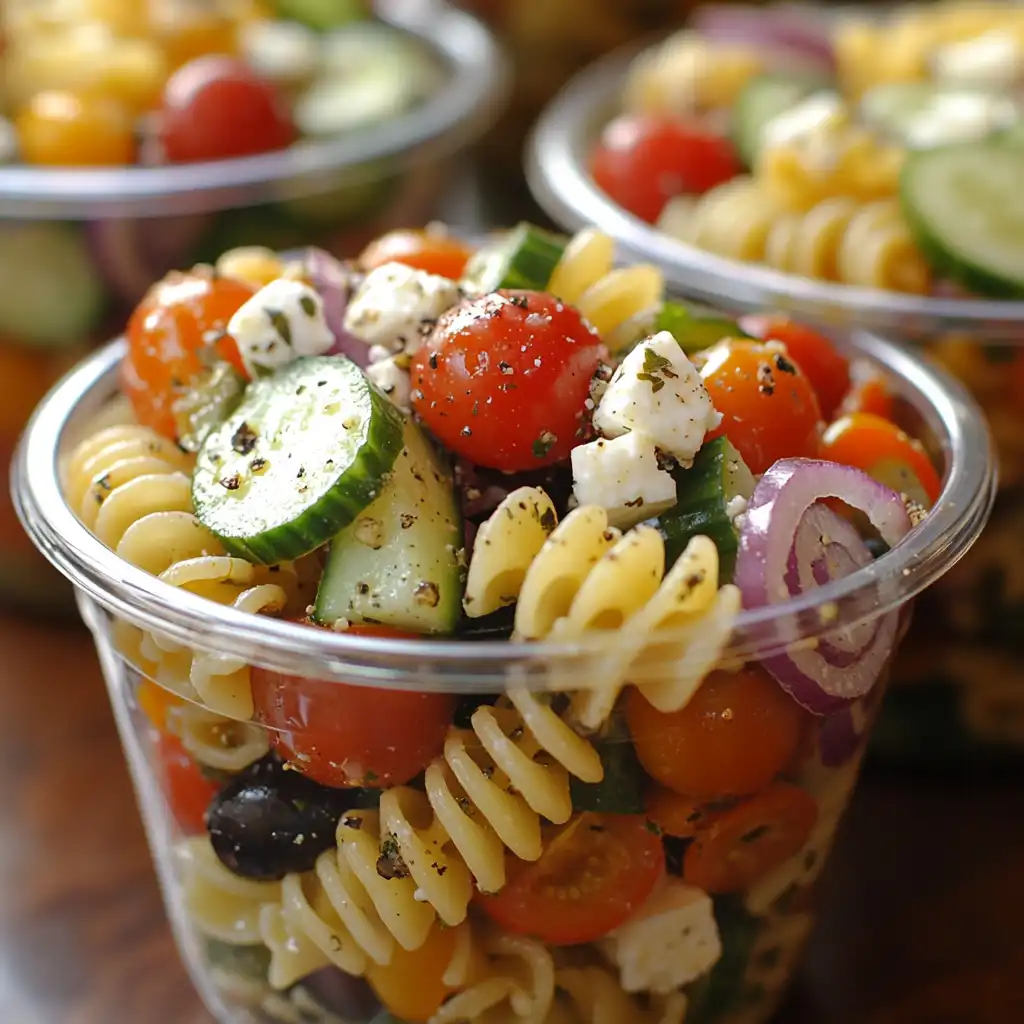 The Perfect Cold Pasta Salad Cups (That Make Every Gathering Look Pinterest-Worthy!)