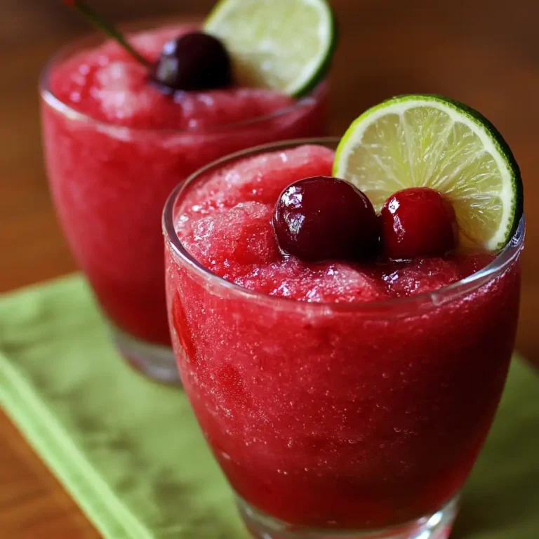 Featured image for Cherry Limeade Slush