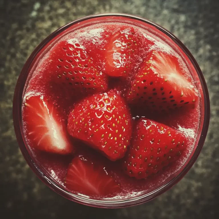 Featured image for Strawberry Sorbet