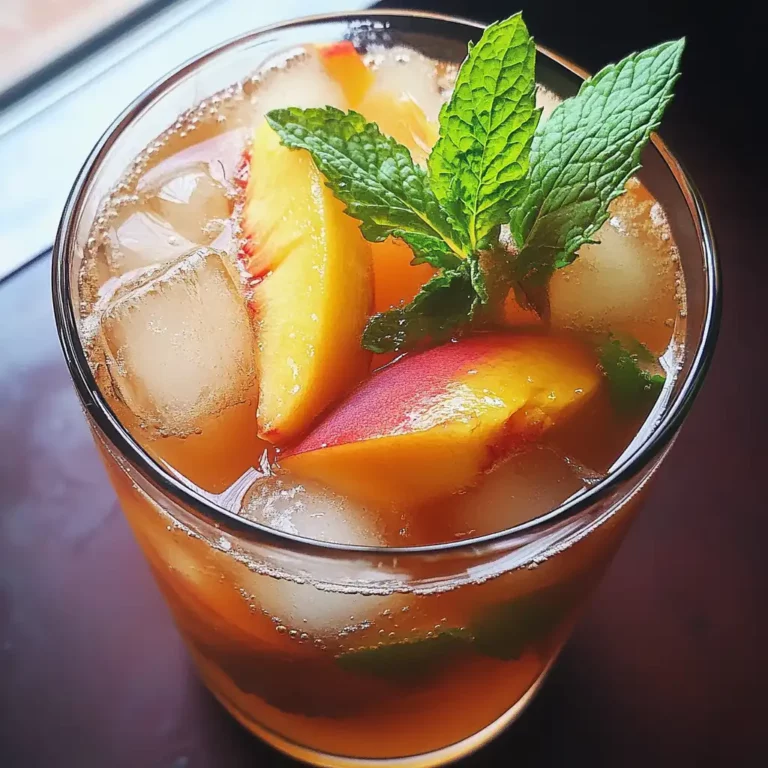 Featured image for Peach Iced Tea
