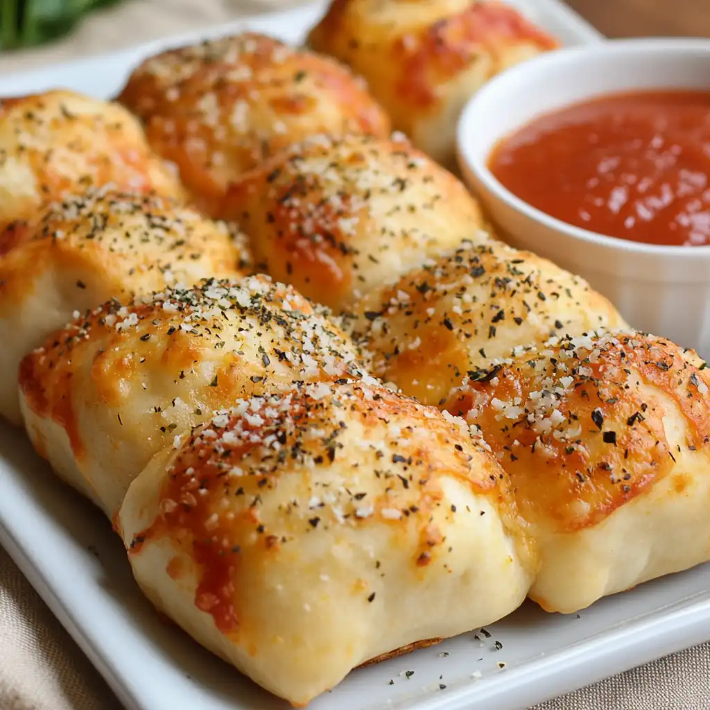 The Ultimate Cheesy Pepperoni Pizza Rolls (That Disappear in Minutes!)