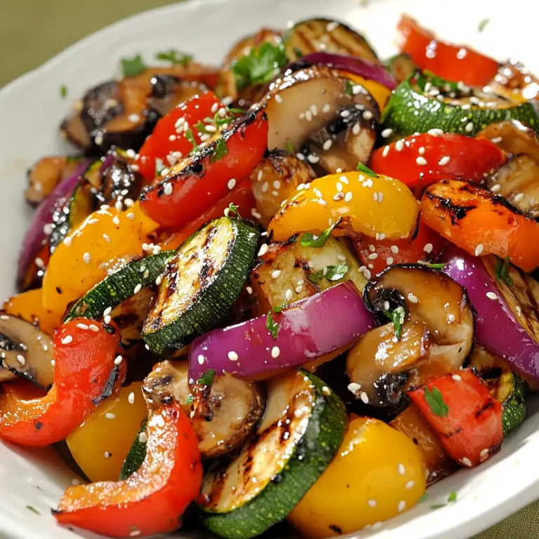 Featured image for Teriyaki Grilled Vegetables