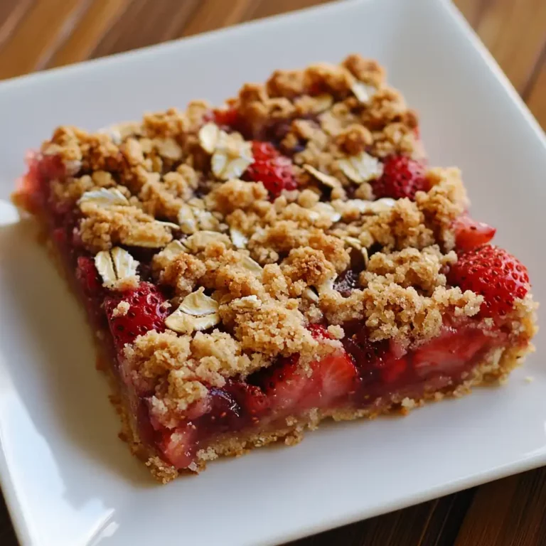Featured image for Strawberry Crisp Bars