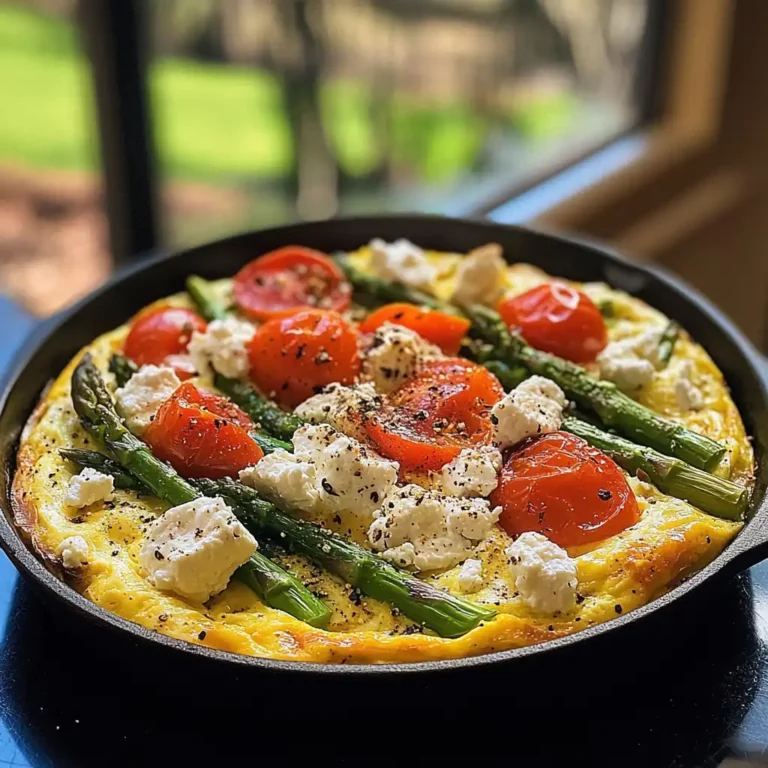 Featured image for Spring Vegetable Frittata with Goat Cheese
