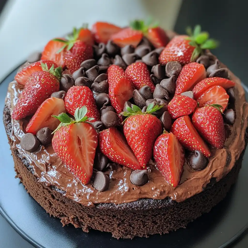 The Best Strawberry Chocolate Cake (That Even Cake Mix Can’t Beat!)