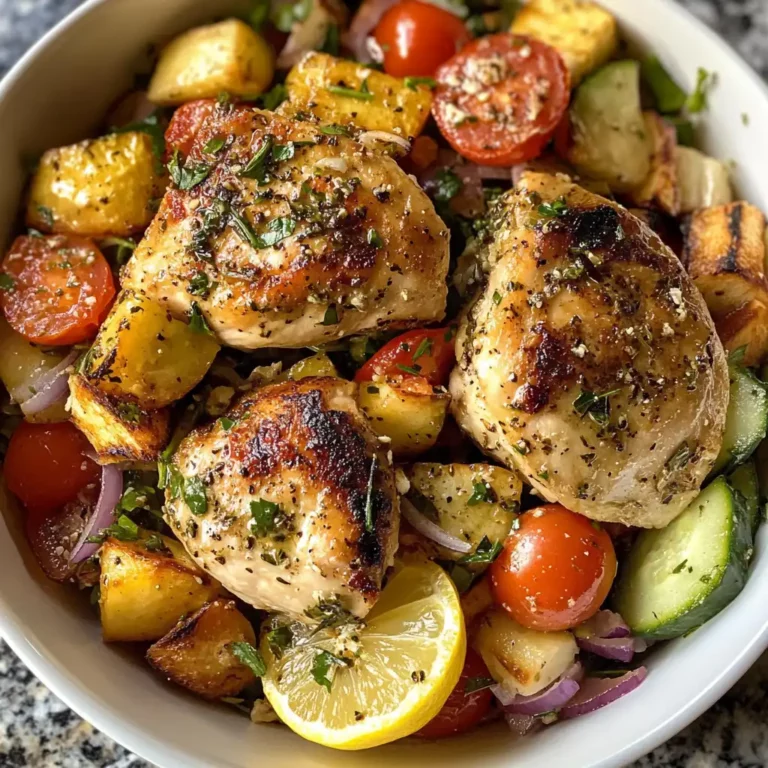 Featured image for Lemon Thyme Chicken with Spring Panzanella