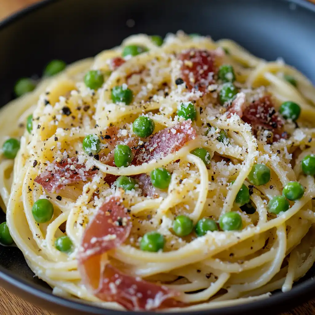 The Perfect Crispy Prosciutto and Pea Pasta (That Makes Weeknights Feel Like Italy!)