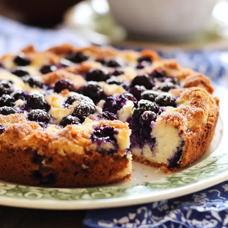 Featured image for Blueberry Cream Cheese Coffee Cake