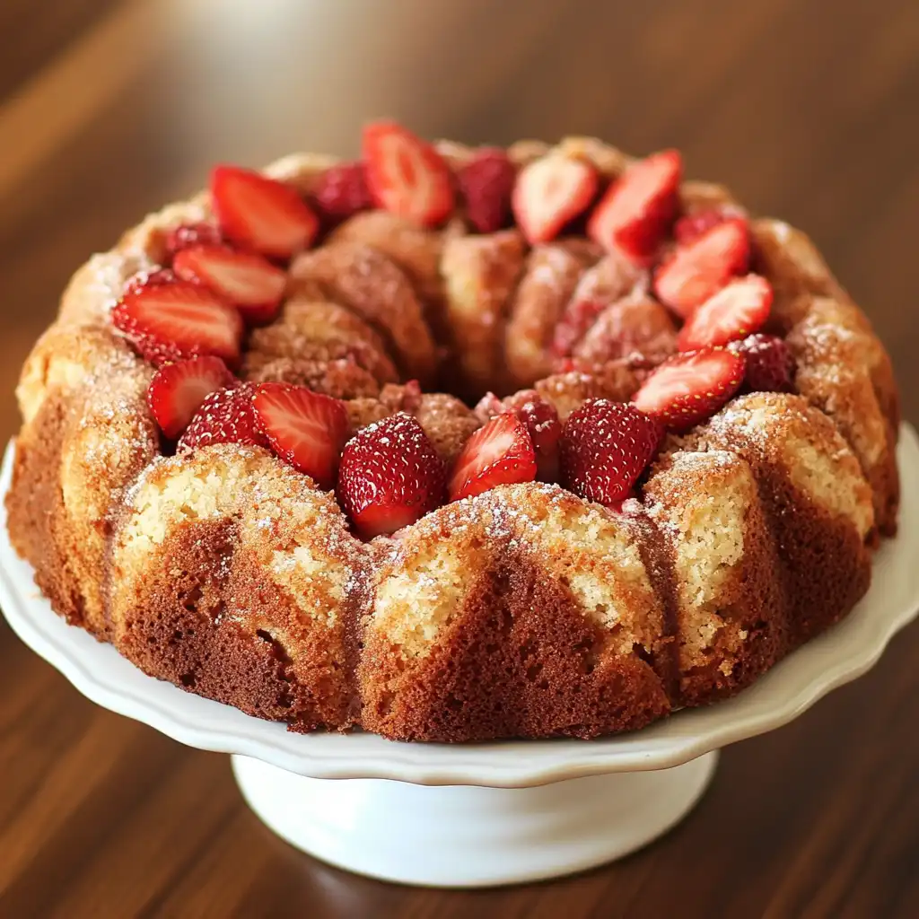 The Perfect Strawberry Coffee Cake (That Makes Every Morning Special!)