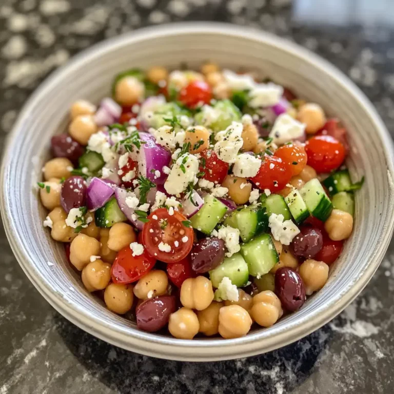 Featured image for Greek Chickpea Salad