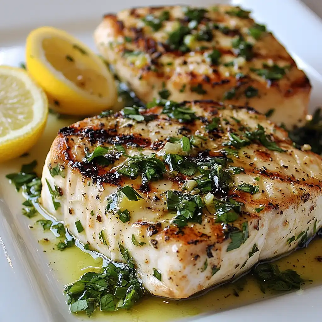 The Best Fresh Herb and Lemon Grilled Swordfish (That Makes You Look Like a Grill Master!)