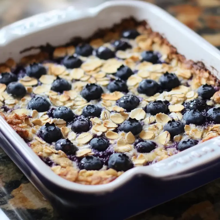Featured image for Blueberry Cottage Cheese Breakfast Bake