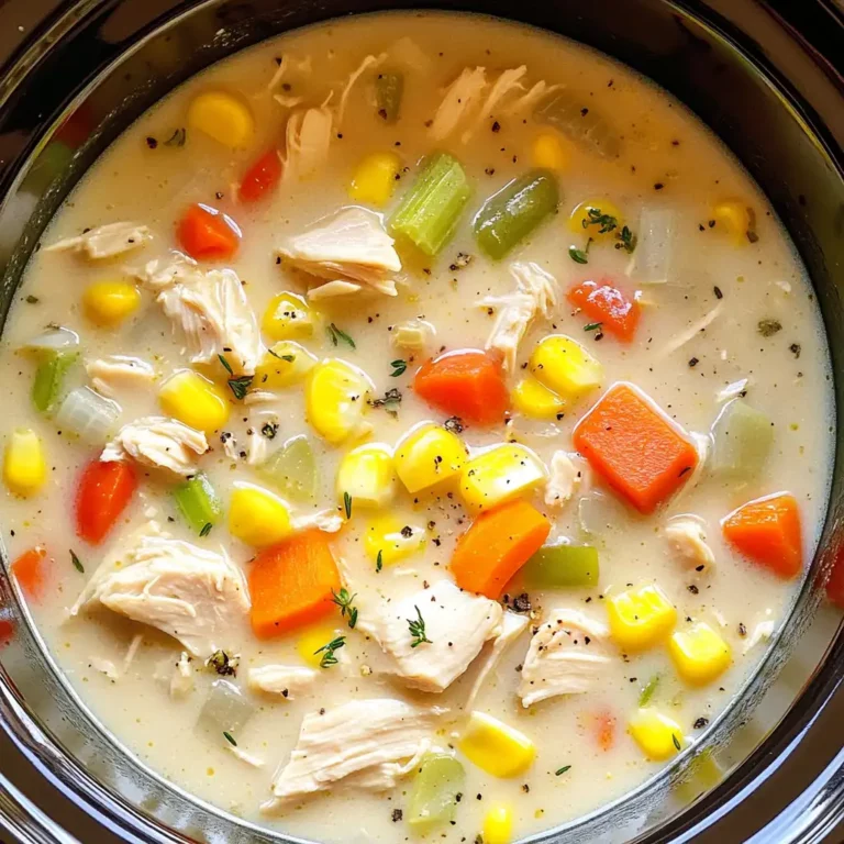 Featured image for The Best Crockpot Chicken Corn Chowder
